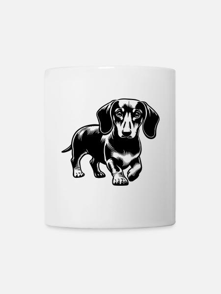 Teckel - Mug blanc - blanc