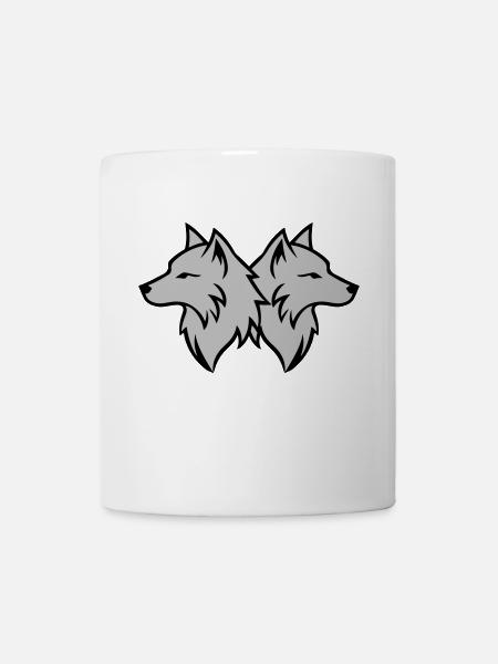 Wolf Team Rudel - Tasse - Weiß