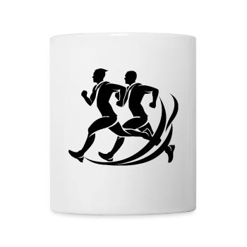 Jogger Drawing - Mug - white - Front