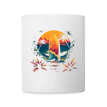 Surfing - Mug - white - Front
