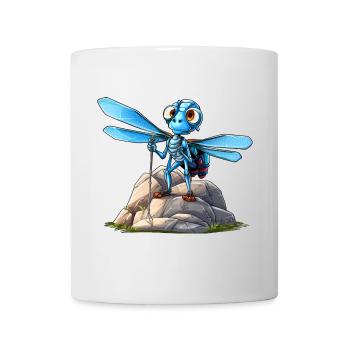 Libellule Mountaineer / Randonnée Libellules - Mug blanc - blanc - Devant