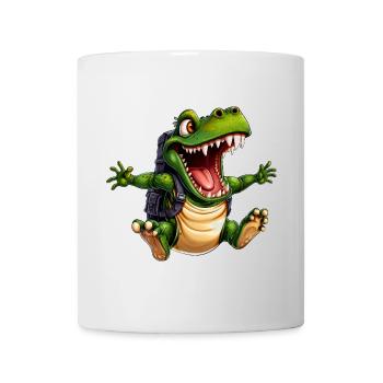 Crocodiles Randonnée / Alpinisme Crocodile - Mug blanc - blanc - Devant