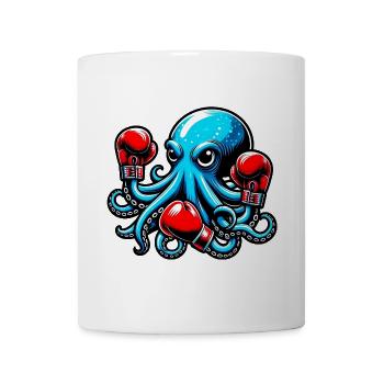 Krake - Tasse - Weiß - Vorne