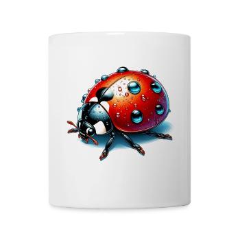 Marienkäfer - Tasse - Weiß - Vorne