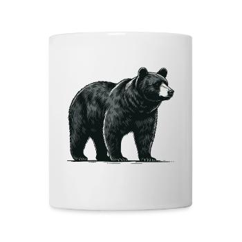 Black bear - Mug - white - Front