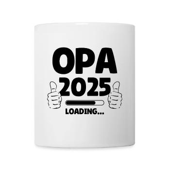 Opa 2025 Loading - Tasse - Weiß - Vorne