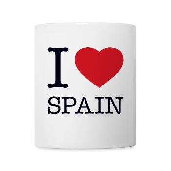 I LOVE SPAIN - Mug - white - Front