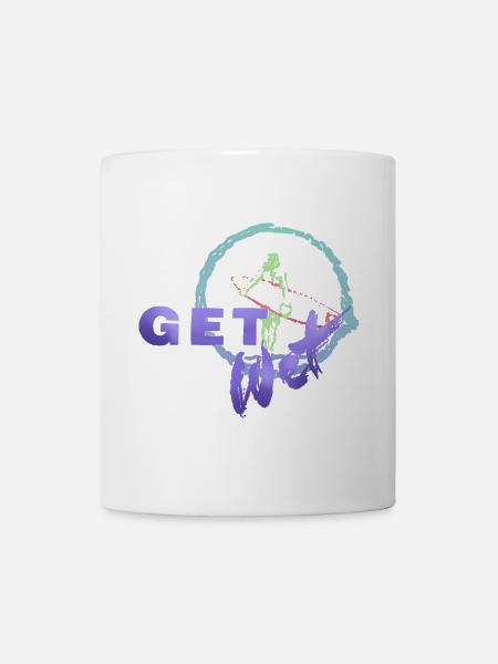 SHARKYS OLDHOUSE get wet - Tasse - Weiß