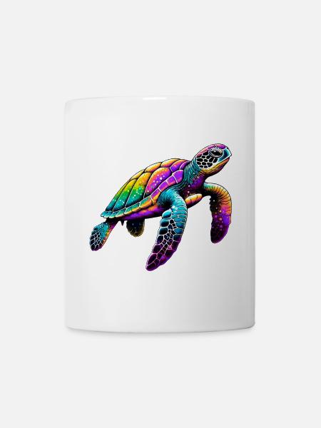 Tortue - Mug blanc - blanc