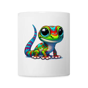 Gecko - Tasse - Weiß - Vorne