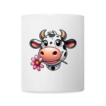 Vache - Mug blanc - blanc - Devant