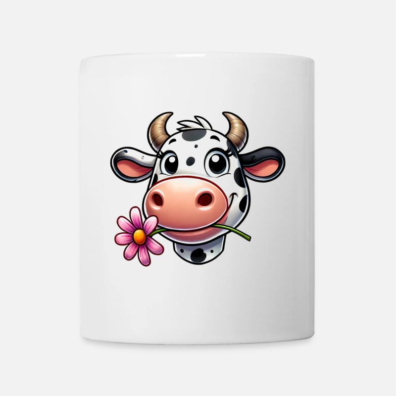 Kuh - Tasse - Weiß