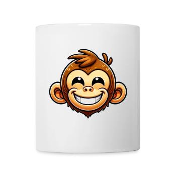 Monkey - Mug - white - Front