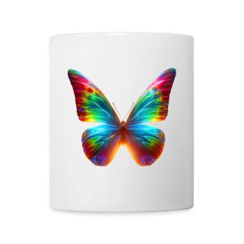 Papillon (01) - Mug blanc - blanc - Devant