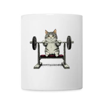Fit Cat - Tasse - Weiß - Vorne