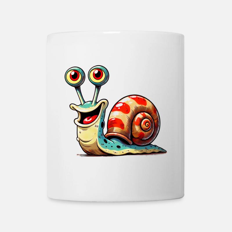 Escargot - Mug blanc - blanc