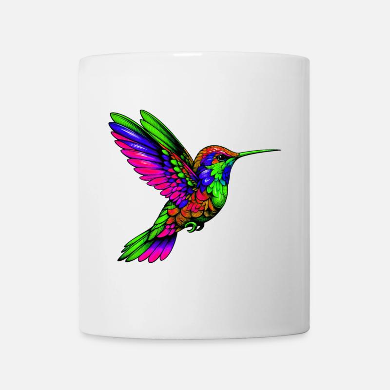 Kolibri - Tasse - Weiß
