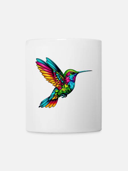 Kolibri - Tasse - Weiß