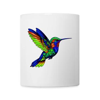 Kolibri - Tasse - Weiß - Vorne