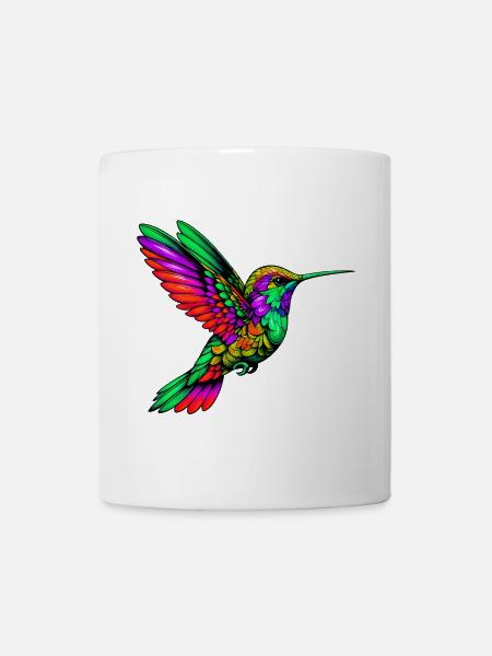 Kolibri - Tasse - Weiß