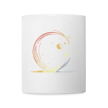 Bowling Retro Look - Mug - white - Front
