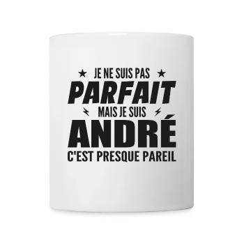 André Parfait Cadeau prenom andré - Mug blanc - blanc - Devant