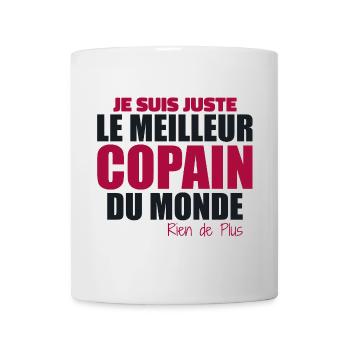 I'm just the best friend in the world - Mug - white - Front