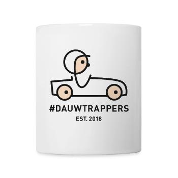 22 Logo des trappeurs de rosée - Mug blanc - blanc - Devant