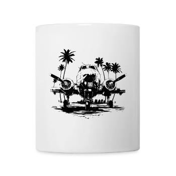 Airplane Sketch - Mug - white - Front