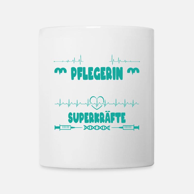 Pflegekraft Pflegerin MFA Geschenk - Tasse - Weiß
