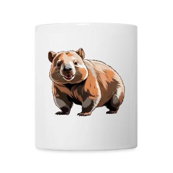 Wombat - Cute Animal Design - Tasse - Weiß - Vorne