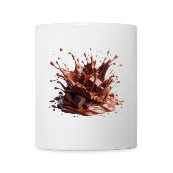 Chocolate eruption - Mug - white - Front