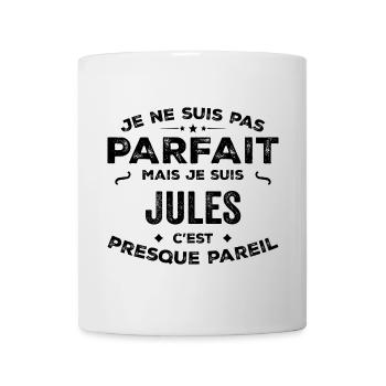 Jules – ein Vorname, eine lustige und stolze Legende - Tasse - Weiß - Vorne