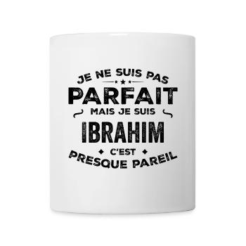 Ibrahim – ein lustiger und stolzer Vorname, Legende - Tasse - Weiß - Vorne