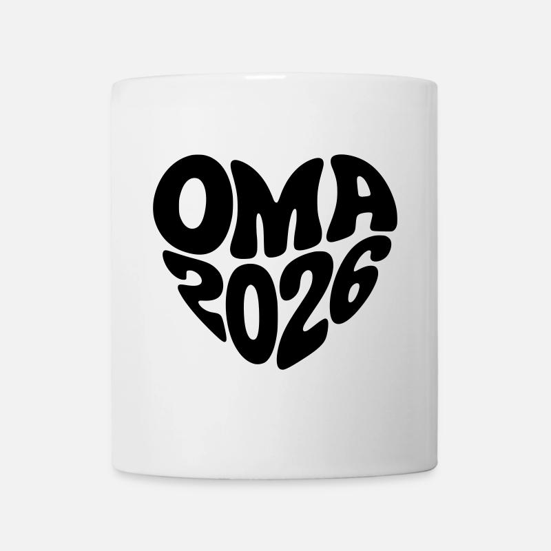 Oma 2026 - Tasse - Weiß