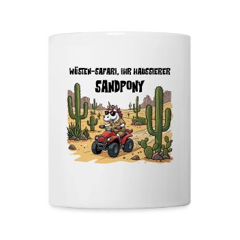 Desert Unicorn - Mug - white - Front