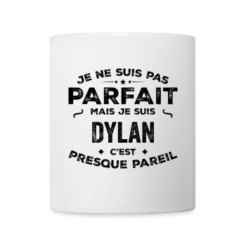 Dylan – ein lustiger und stolzer Vorname, Legende - Tasse - Weiß - Vorne