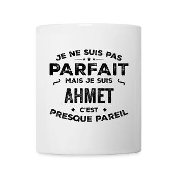 Ahmet – Un Prénom, Une Légende Drôle et Fière - Mug blanc - blanc - Devant