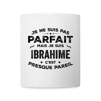 Ibrahime – ein lustiger und stolzer Vorname, Legende - Tasse - Weiß - Vorne