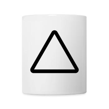 Construction Site, Warning Sign Template, Danger Warning - Mug - white - Front
