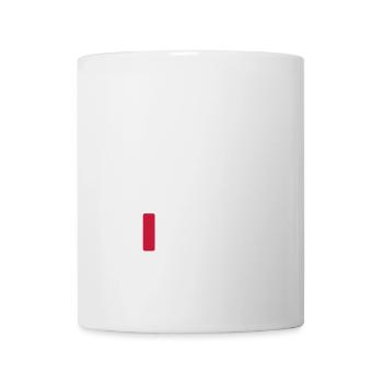 Ma batterie sociale est vide Dire - Mug blanc - blanc - Devant