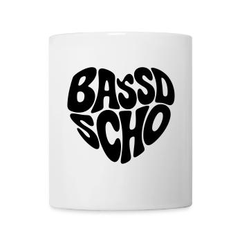 Bassd scho - Tasse - Weiß - Vorne
