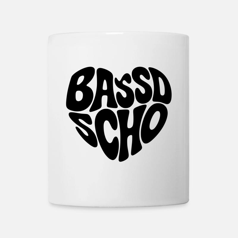 Bassd scho - Tasse - Weiß