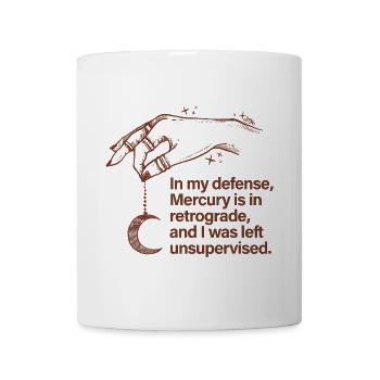Mercury retrograde - Tasse - Weiß - Vorne