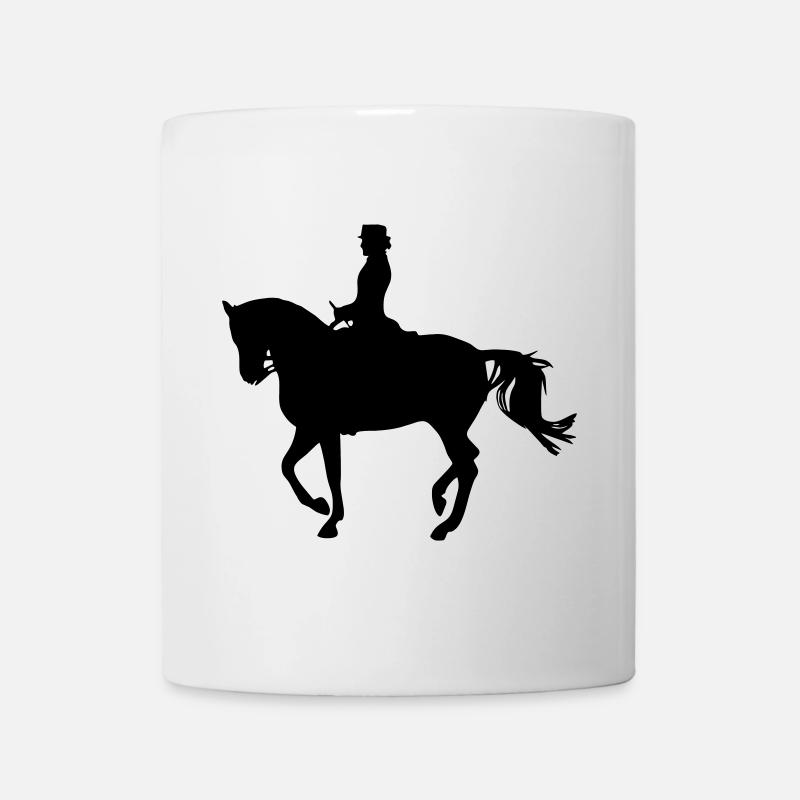 Reiterin  - Tasse - Weiß