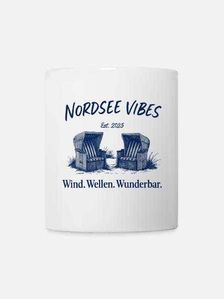 Nordsee Vibes - Tasse - Weiß
