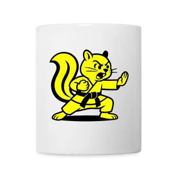 Karate Squirrels! - Mug - white - Front