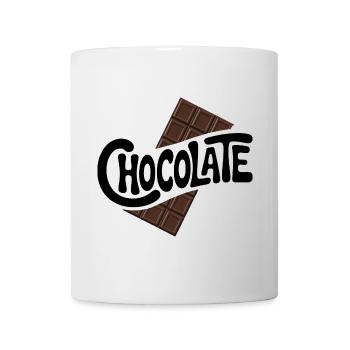 Schokolade - Cool Sweets Logo - Tasse - Weiß - Vorne