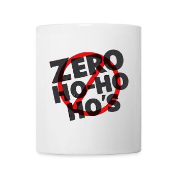 Christmas Haters Zero Ho-Ho-Ho's - Tasse - Weiß - Vorne