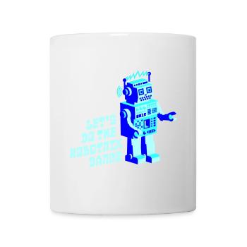 robotnik dance - old school robots - Mug - white - Front